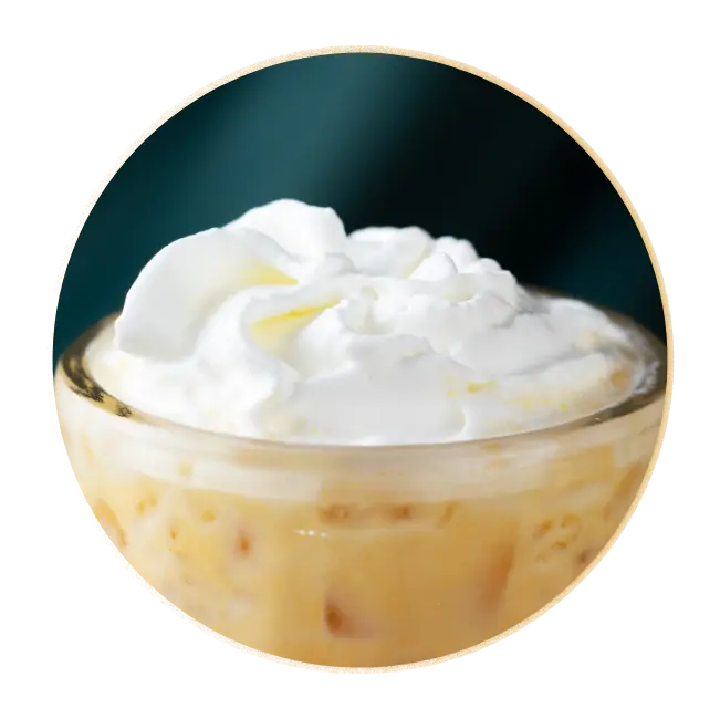 ふわふわのホイップクリーム