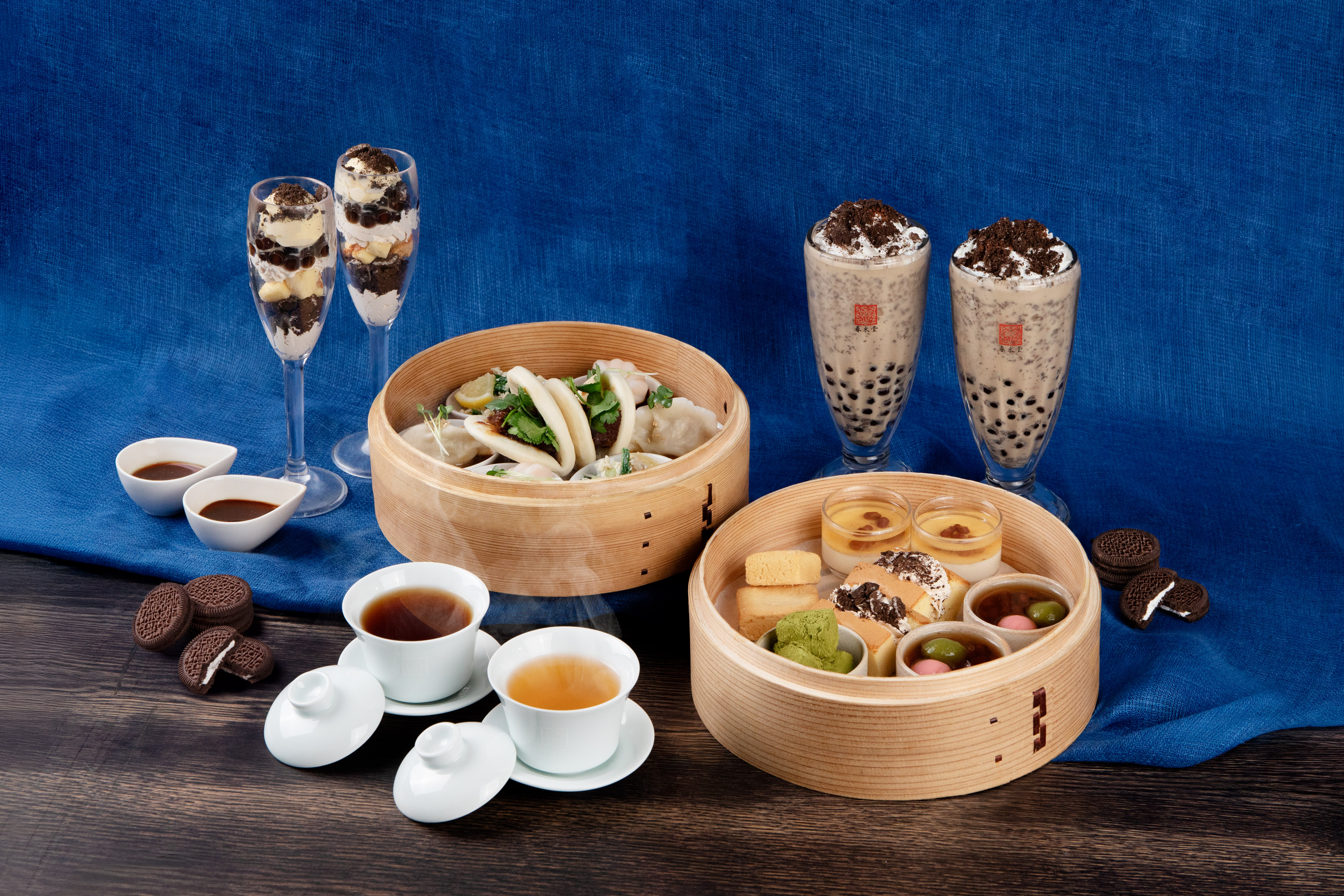 『クッキー&クリームアフタヌーンティー』